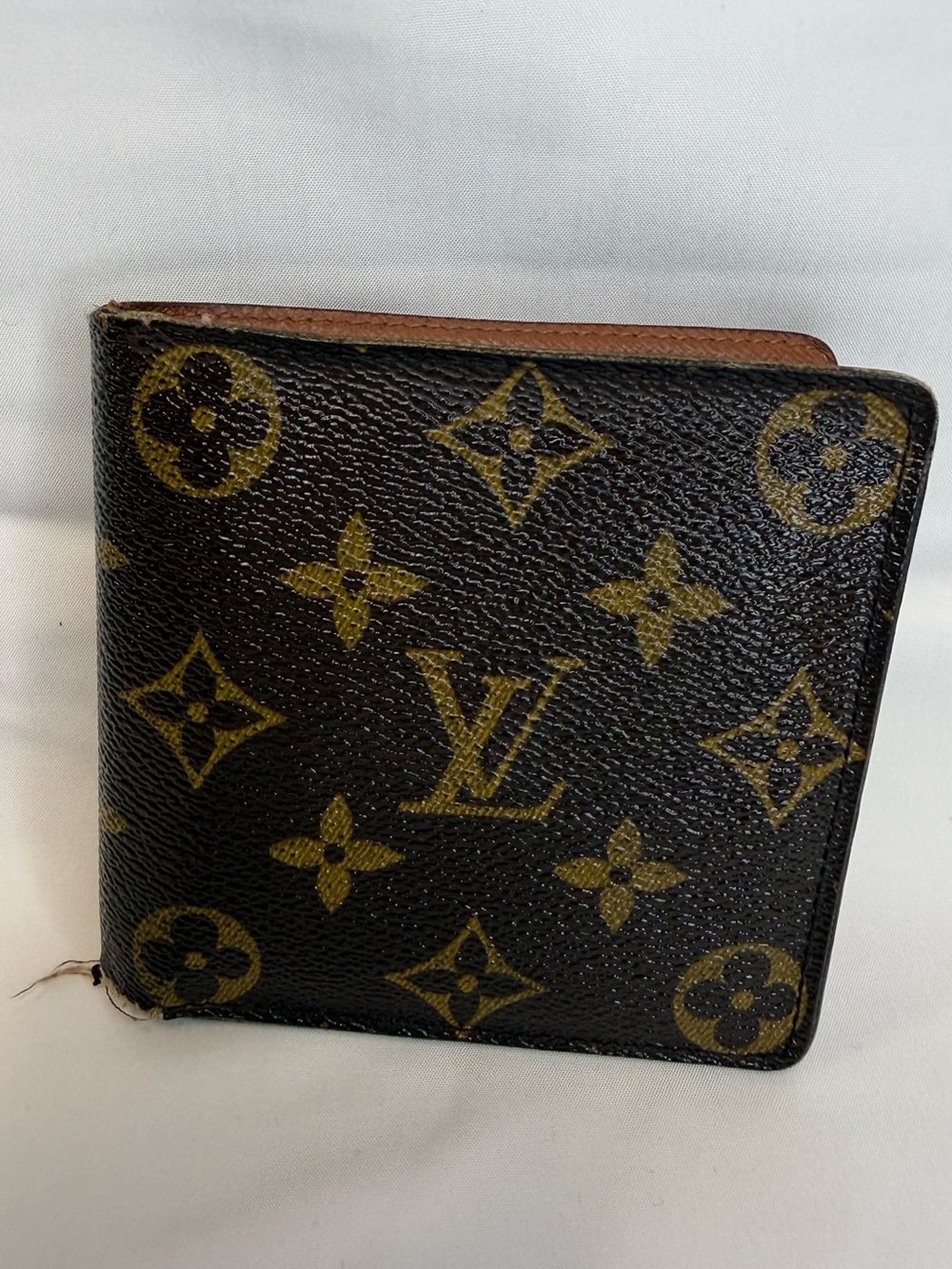 Louis Vuitton Brown Monogram Canvas Bifold Wallet